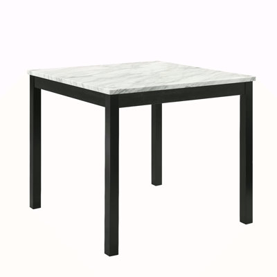 Faux Marble Dining Table