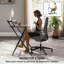 Bureau pliable avec tablette pour moniteur, assemblage facile-1871103329