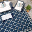 Herefordshire Performance Geometric Indoor/Outdoor Area Rug-1087224638