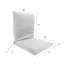 Coussin de chaise d'extérieur 21 "x 44" avec attaches et boucle (ensemble de 2)-2100664178