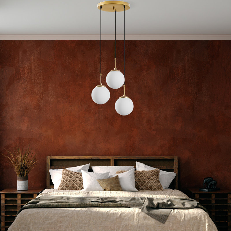 Lustre, Or, H 7,87 po x l 7,87 po x P 15,75 po