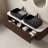 59.84" x 18.9" x 19.72" - Ceramic - 1 Piece - Black - Wall Mounted Cabinet