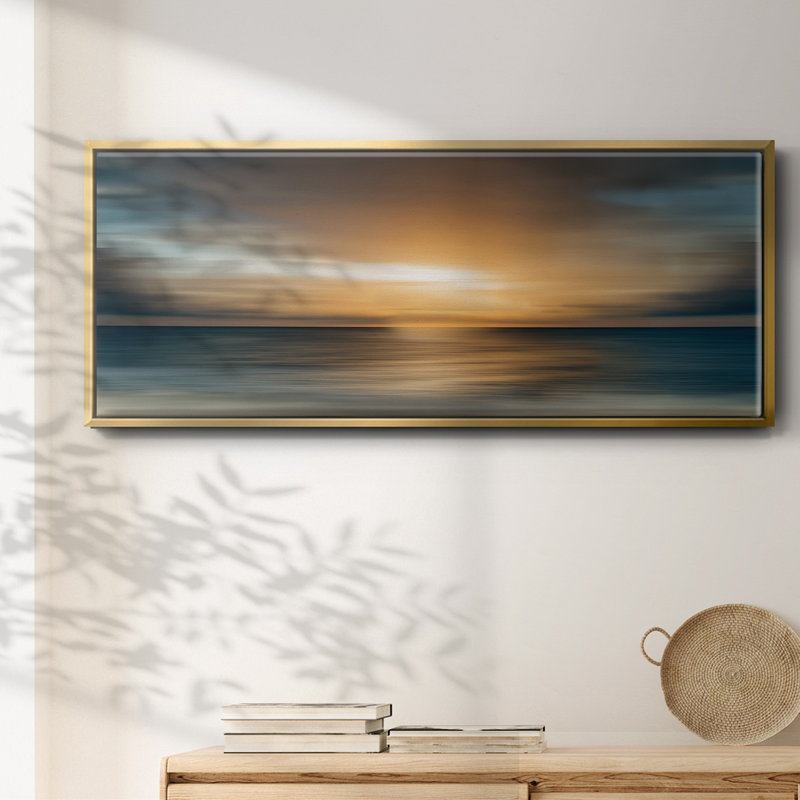 In The Beginning- Framed Canvas