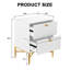 Table de chevet 2 tiroirs Baisden-279061101