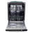 Kalamera 24" 45 Decibel ENERGY STAR Certified Built-In Top Control Dishwasher with Adjustable Rack and Tall Tub Stainless Steel
