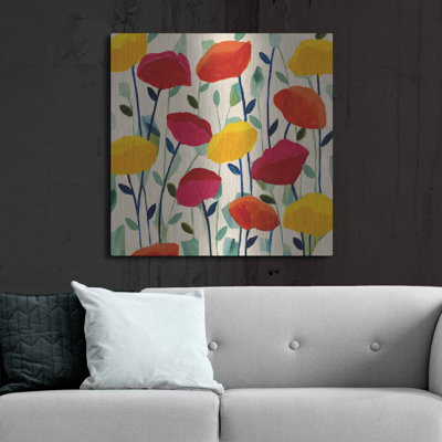" Cheerful Poppies " by Carrie Schmitt