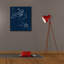 Toile épique «Lines In Space 1» par Kamdon Kreations, 26 po x 30 po-2026708307