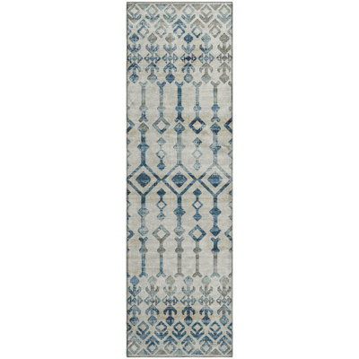 Premium Machine Washable Fayina Ivory Rug