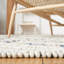 Tapis ivoire / bleu en jute / sisal / laine / coton tissé à la main Garstang-546887509