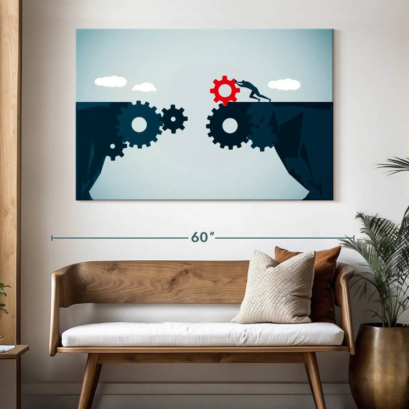 Innovative Bridge, 34" H x 51" W