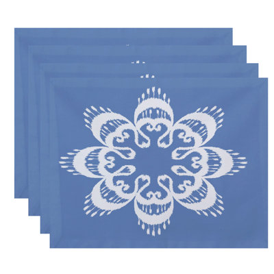 Feltner Polyester Geometric Rectangle Placemat