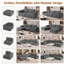 1 Seater Corduroy Sectional-191183724