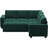 Shavera 84.2" W Velvet Modular Sleeper Sectional with Reversible Chaise -369943526