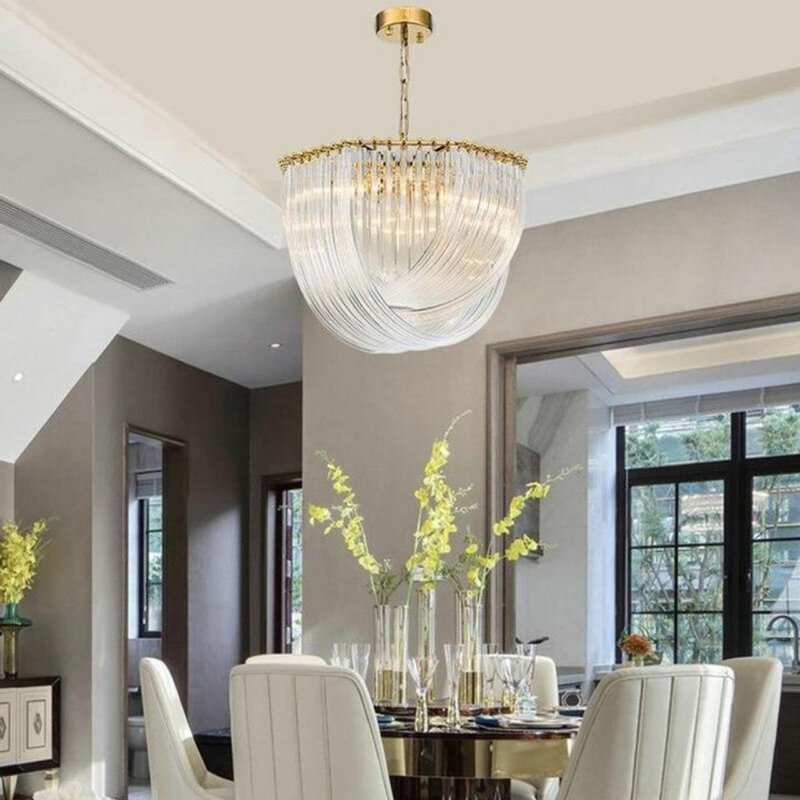 Brookins 6 - Light Unique/Statement Chandelier