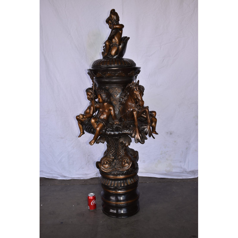 Impressive Large Cupid Fountain