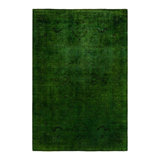 Overyed One-of-a-Kind Rectangle 6'2" X 8'10" Hand Knotted Area Rug