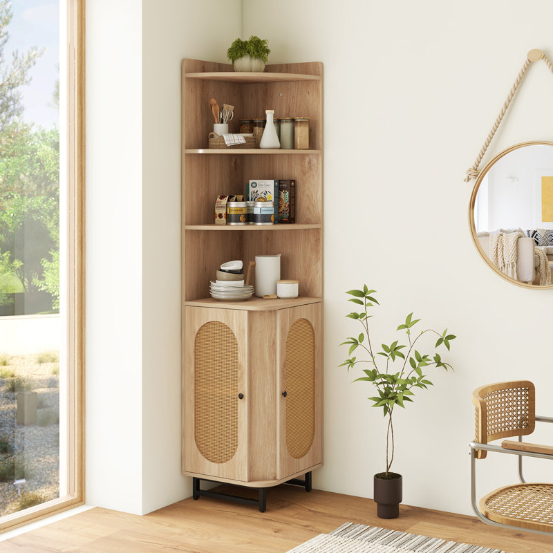 172cm H x 40cm W Corner Bookcase