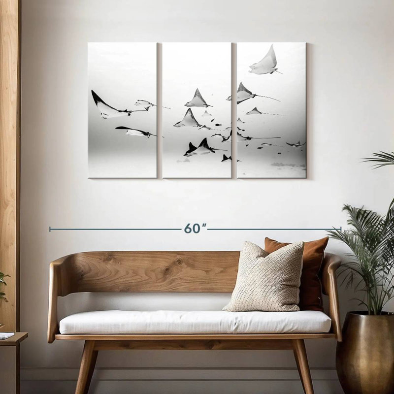 Aletra Congregation Of Mantis, 28" H x 45" W