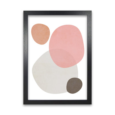 Pink And Grey Nursery A - Print
