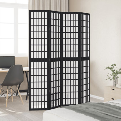 140cm W 4 - Panel Folding Room Divider
