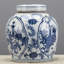 Handmade Porcelain China Ginger Jar