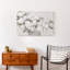 Gris hortensias délavés - impression sur toile tendue