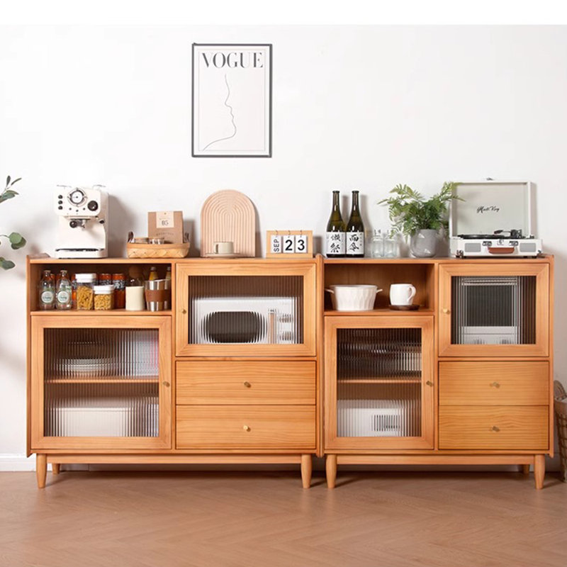 Armoire d'appoint en bois massif