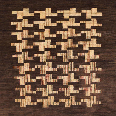 Tapis abstrait moderne 1619