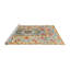 Tapis abstrait 100% lavable à la machine 4287-490951349