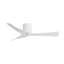 52 In. 3 Abs Blades Indoor Flush Mount Ceiling Fan Without Light-30742920-30742935
