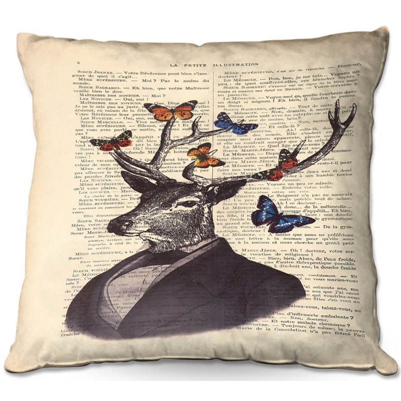  Coussin Couch Deer, 16 po x 1 po