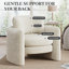 Fauteuil demi-tonneau rembourré-437159483