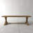 Cerna Pine Rectangular Solid Wood Top with Solid Wood Base Dining Table-53669137