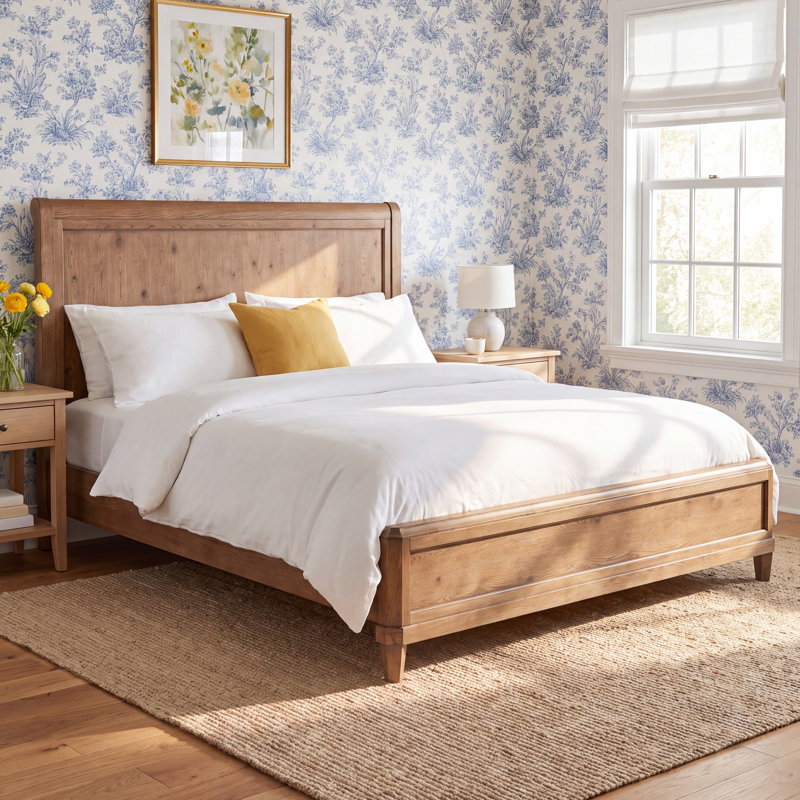 Hayes Sienna Panel Bed, Queen