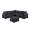 Canapé modulaire 4 pièces Contemporary