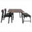 Modem 4 piece dining table set