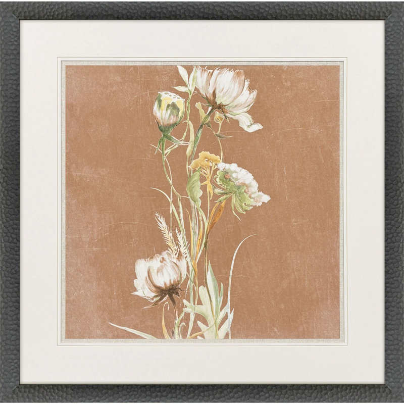 Fleurs sauvages I, art encadré