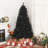 7ft Artificial Christmas Black Tree