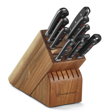 Wusthof 2 Piece Stainless Steel Carving Set with Walnut Case