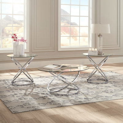 Ensemble de tables basses 3 pièces Barbieri