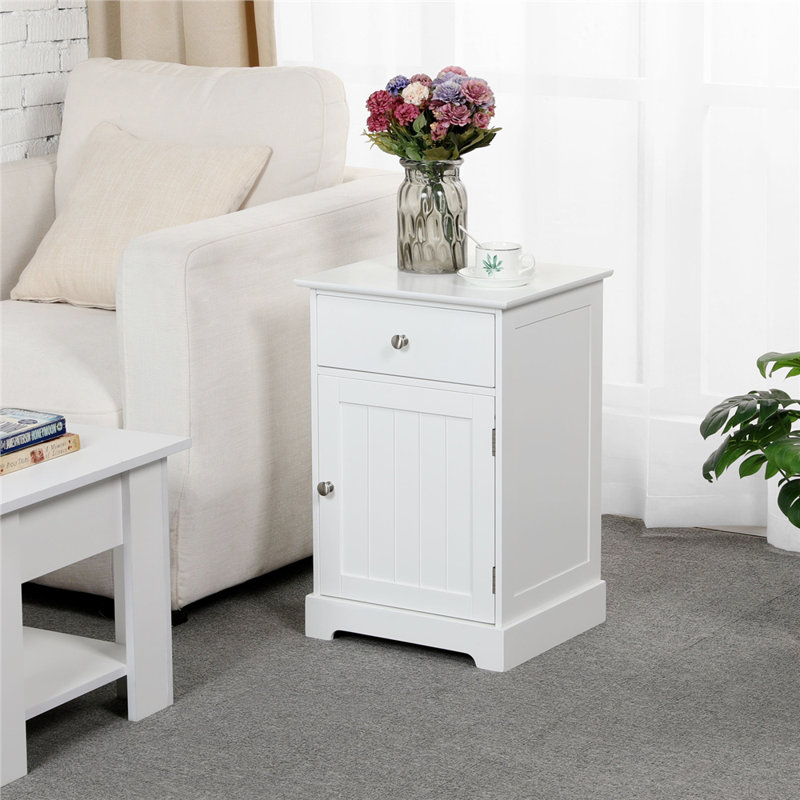 End Table, White
