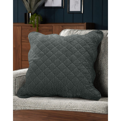 Monterra Cotton Geometric Square Cushion