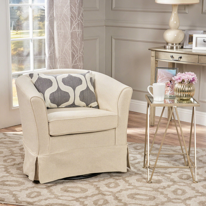 Chaise pivotante avec housse amovible