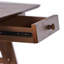 Bureau en bois avec tiroirs, petit bureau d'ordinateur pour les petits espaces, bureaux de bureau à domicile