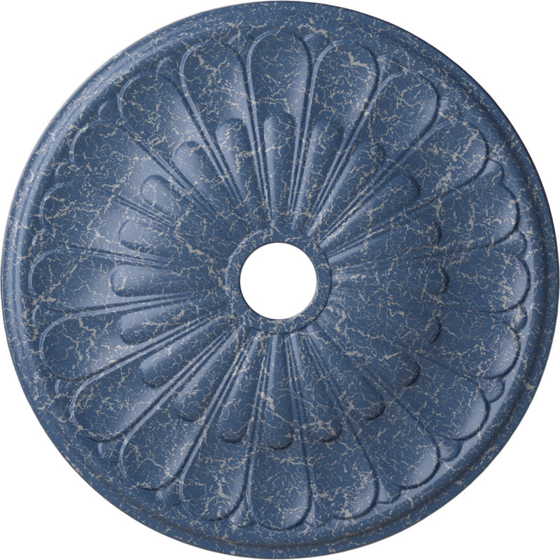 Médaillon de plafond Elsinore de 26 3/4 po x P 3 5/8 po x P 1 3/8 po (convient aux auvents jusqu'à 3 5/8 po)