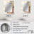 Minimalist Gold and Beige - Abstract Shapes Unique Wall Mirror, Gold Mirror, Printed Metal Art-1479445073
