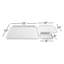 Powder Coated Steel Decorative Tray-48482337