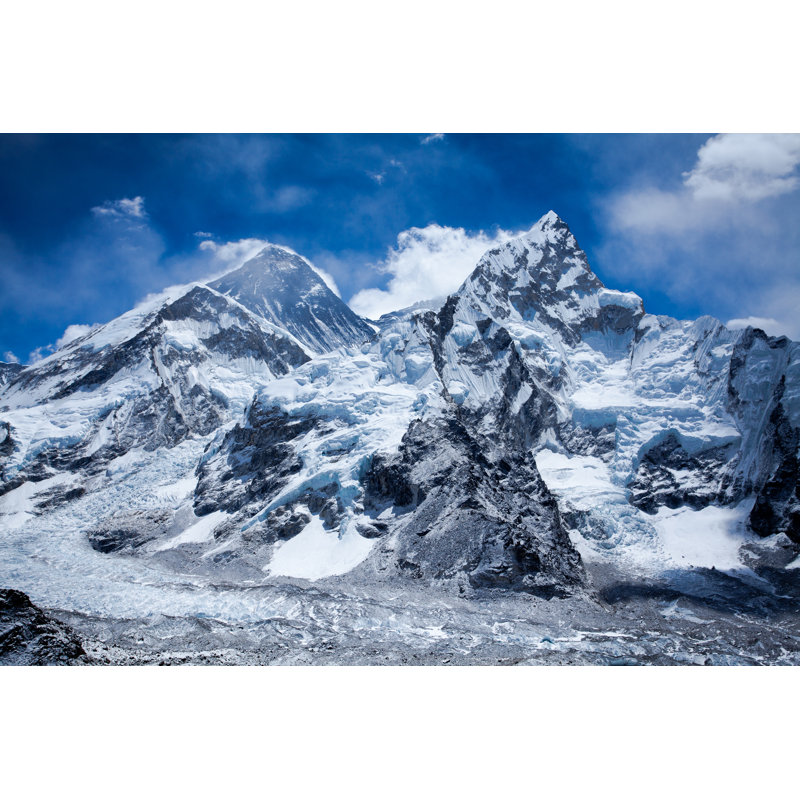 Himalayas Mountain Range by Miljko - Wrapped Canvas Print, 81cm H x 122cm W