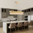 Anacelia 10-Light Dimmable Crystal Rectangle Chandelier for Kitchen Island and Dining Room, Modern Luxury Gold Ceiling Light-824478032-828284927