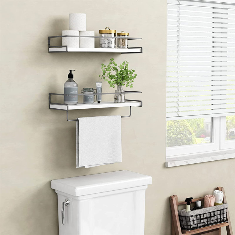 Floating Shelf, White